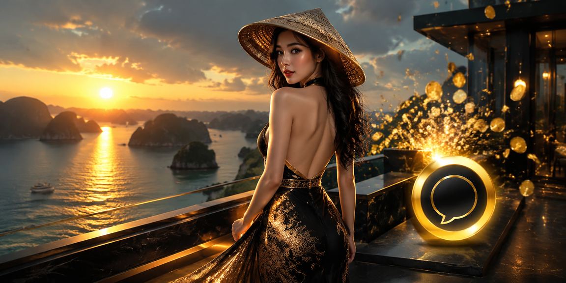 Khung cảnh Hạ Long Bay gợi nhớ không gian giải trí casino Việt Nam
